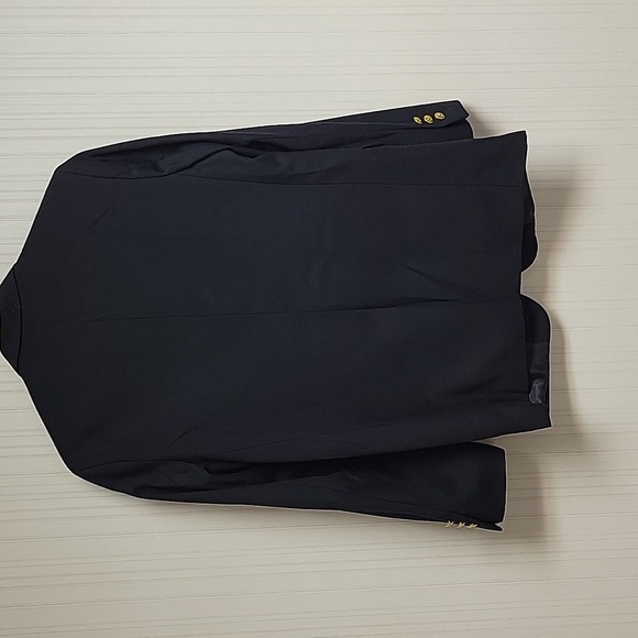 Nautica Boy's Dark Navy Blazer with Gold Buttons Sz 16 Regular - Picture 2 of 6